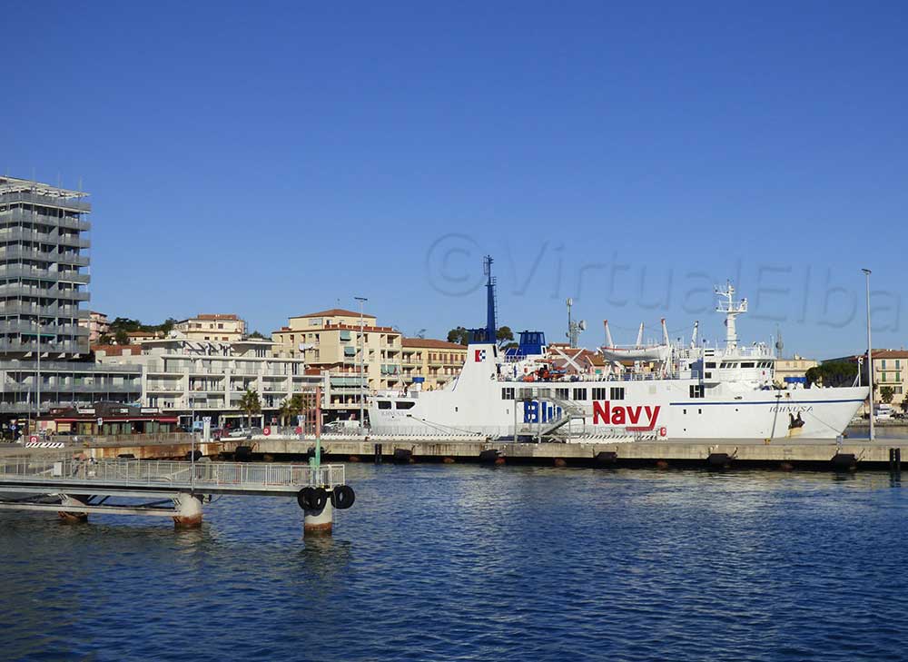 Elba Traghetto Ichnusa Blu Navy